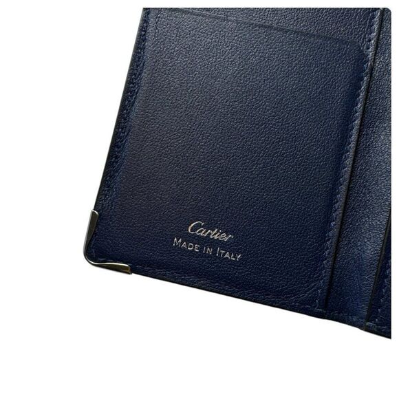 Cartier Black Leather 4-Credit Card Holder - Picture 4 of 6